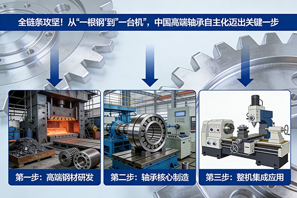 全链条攻坚！从“一根钢”到“一台机”，中国高端轴承自主化迈出关键一步